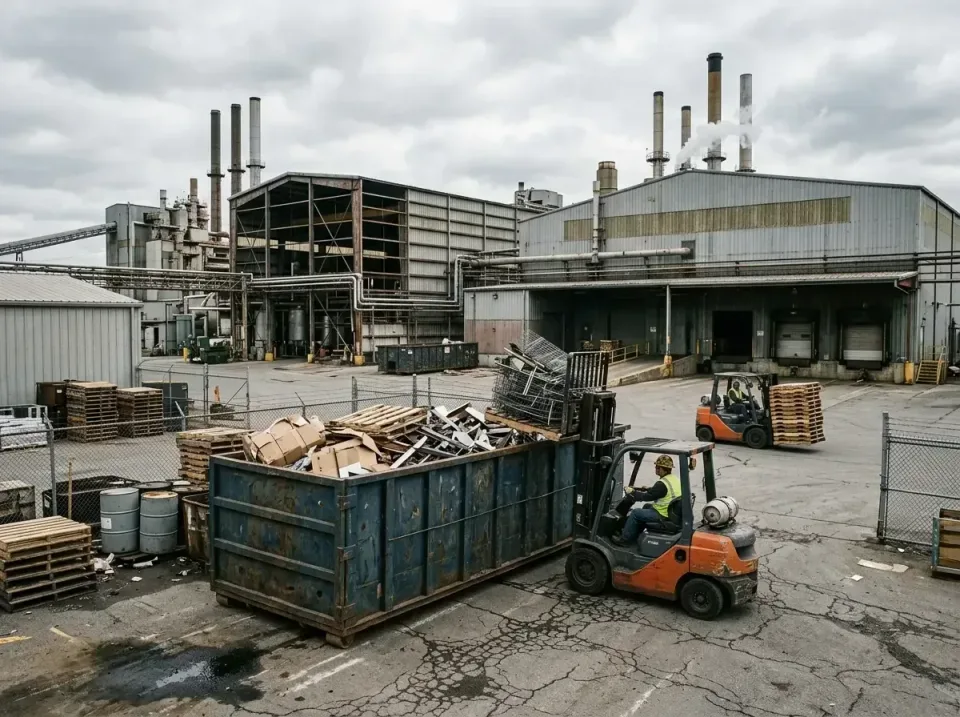 industrial-factory-scrap-conta-003 — frequently asked questions, Cheap Roll-off Dumpster Rentals in Rothschild, WI